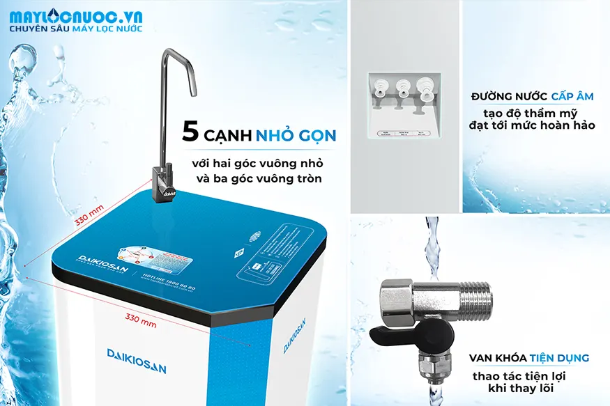 Máy lọc nước Daikiosan DSW-33009I